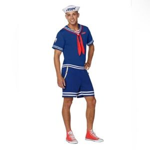 Adult Steve Scoops Ahoy Costume - Stranger Things